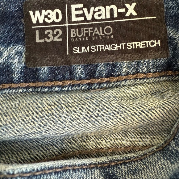 Buffalo David Bitton Evan-X Straight Leg Jeans - Picture 8 of 11